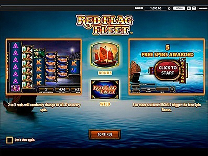 Red flag fleet slot
